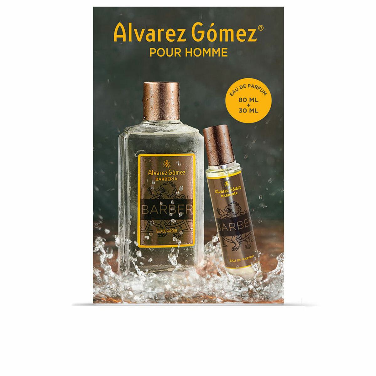 Set de Parfum Homme Alvarez Gomez Barbería 2 Pièces