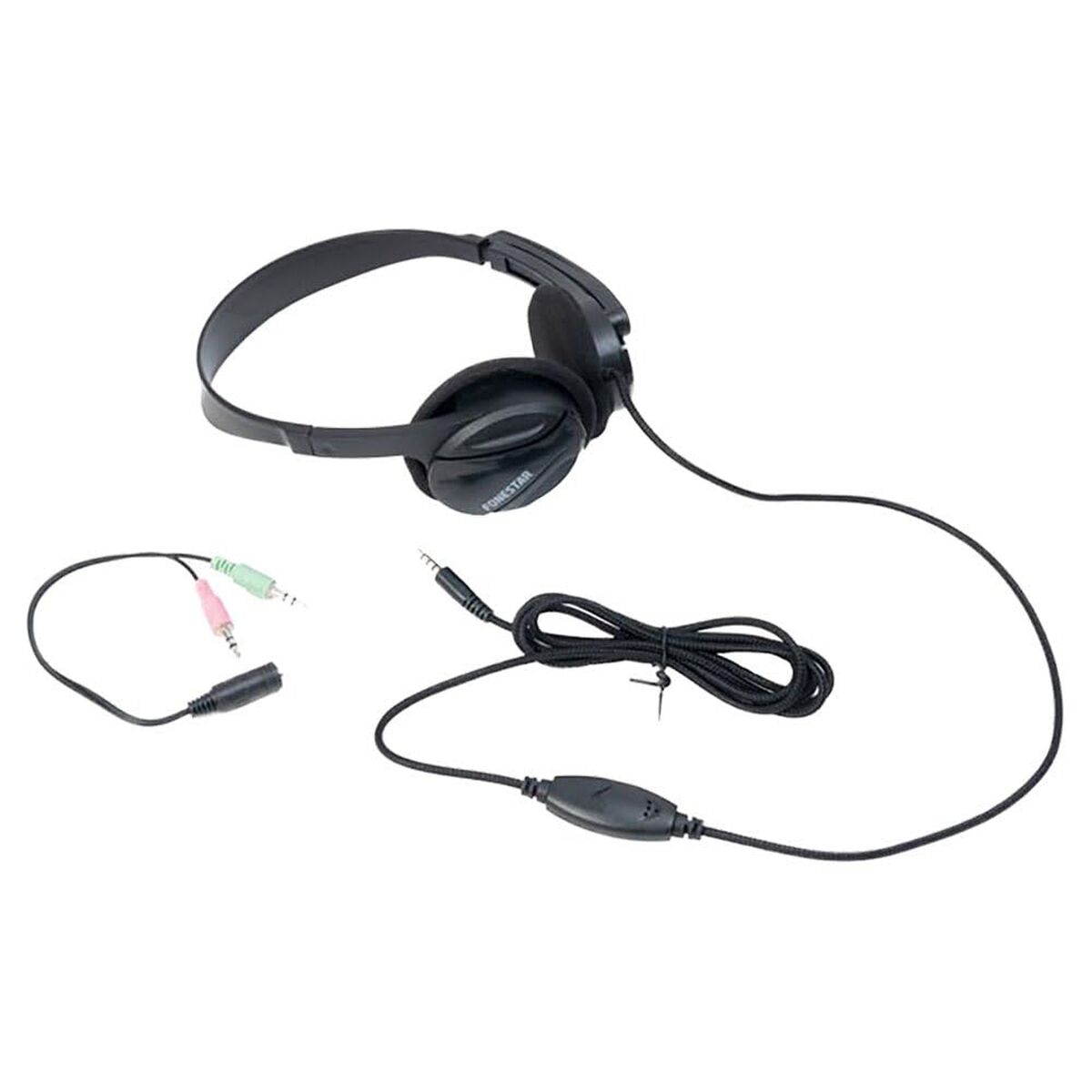 Picture of Headphones with Headband FONESTAR HOME-35 Black