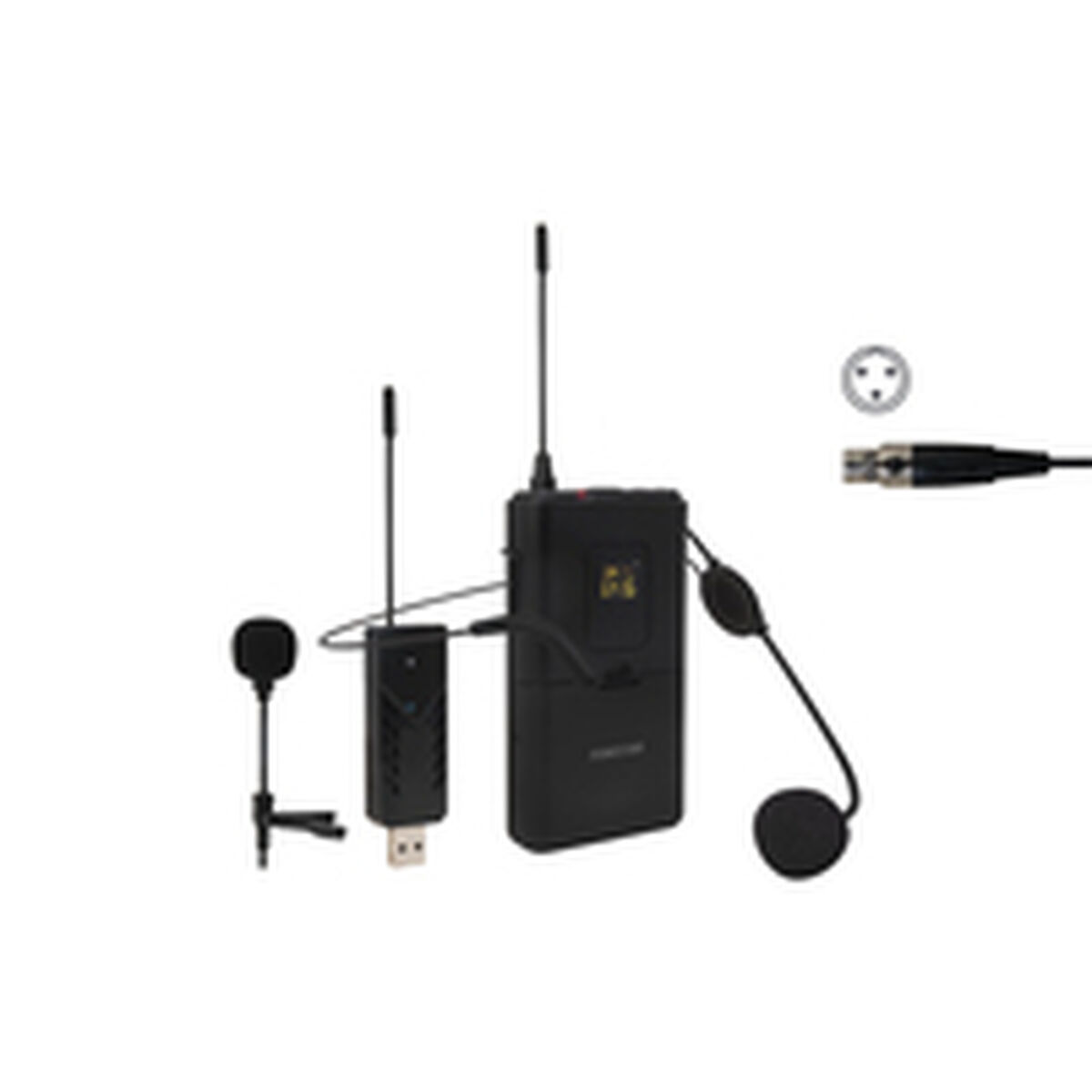 Picture of Microphone FONESTAR WI-MIC UHF