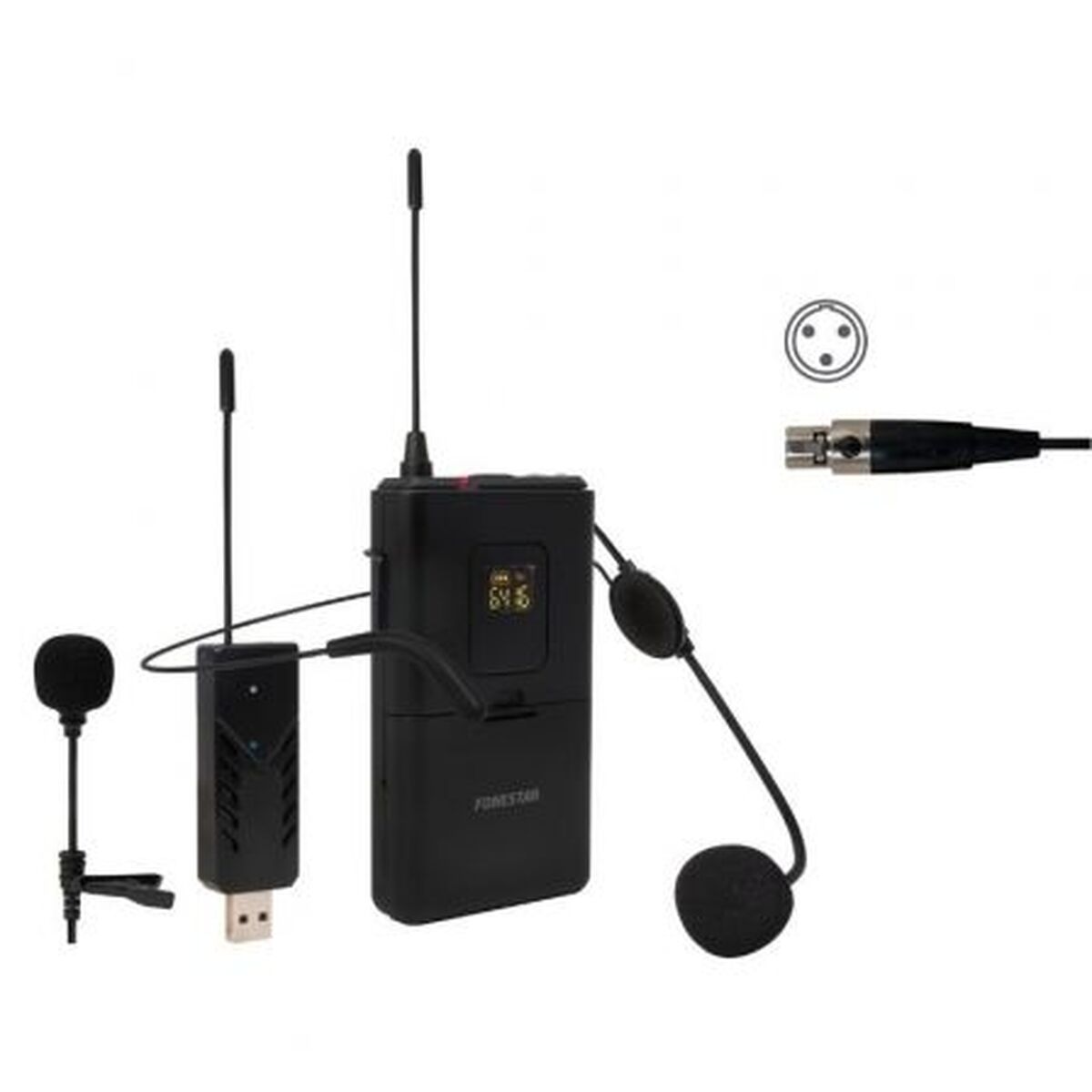 Picture of Microphone FONESTAR WI-MIC UHF