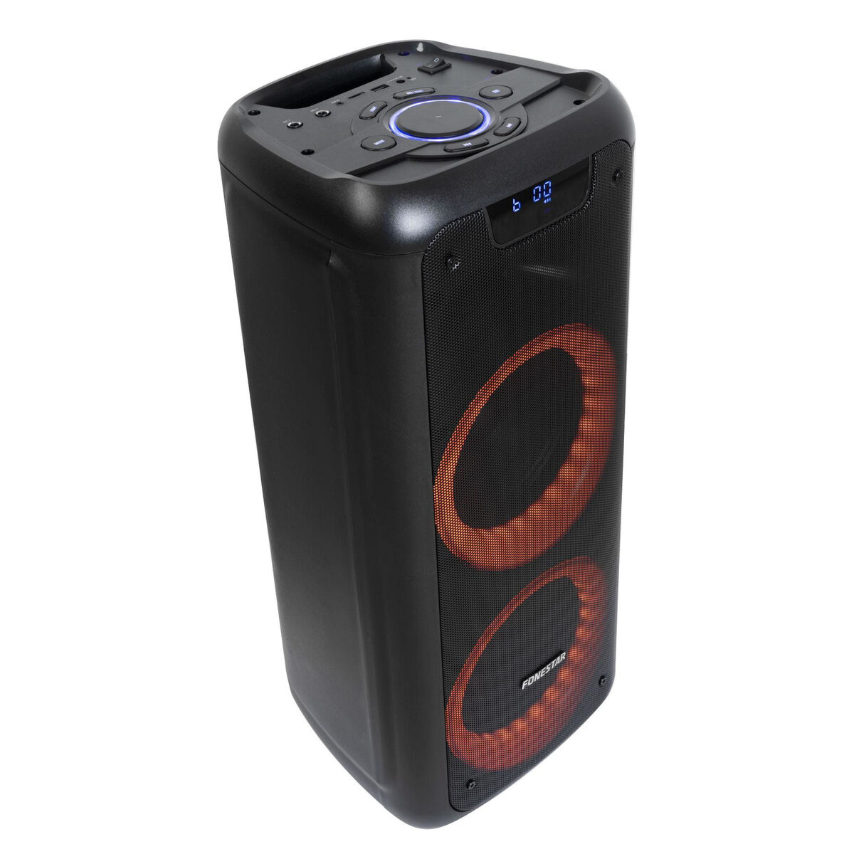 Picture of Portable Speaker FONESTAR Party-Duo Black