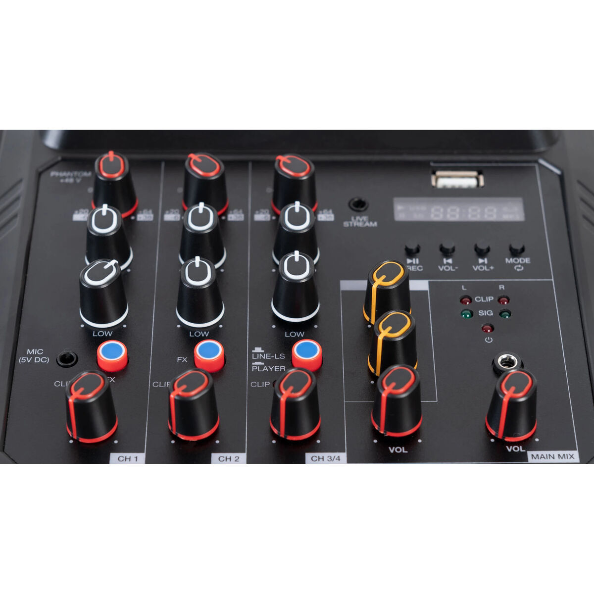 Picture of DJ table FONESTAR MIX-4LIVE