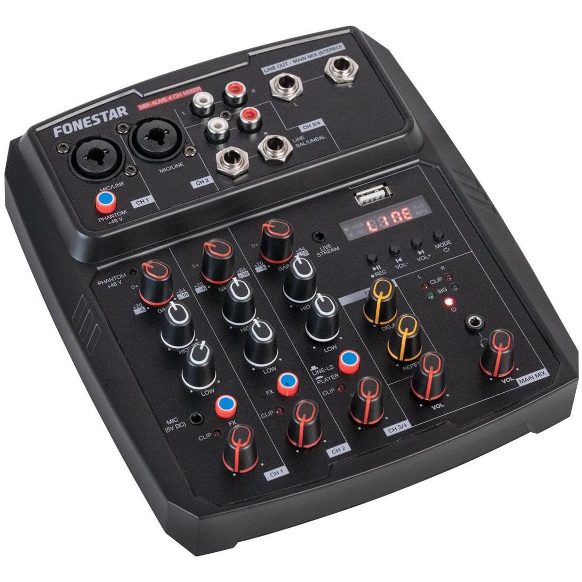 Picture of DJ table FONESTAR MIX-4LIVE