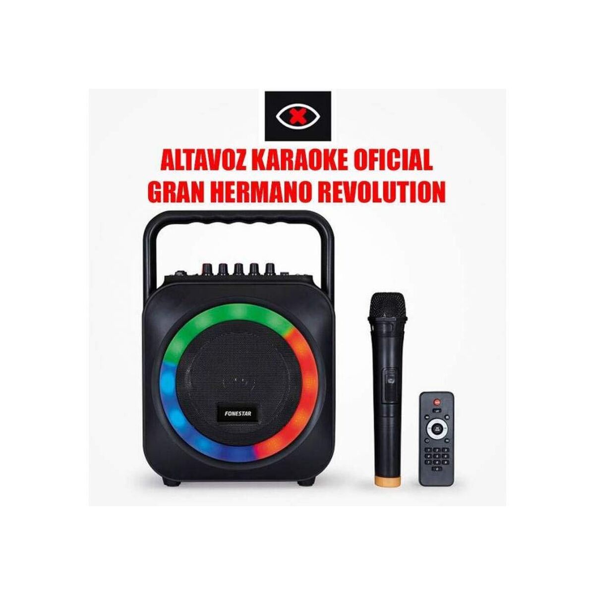 Picture of PC Speakers FONESTAR BOX-35LED Black Amber