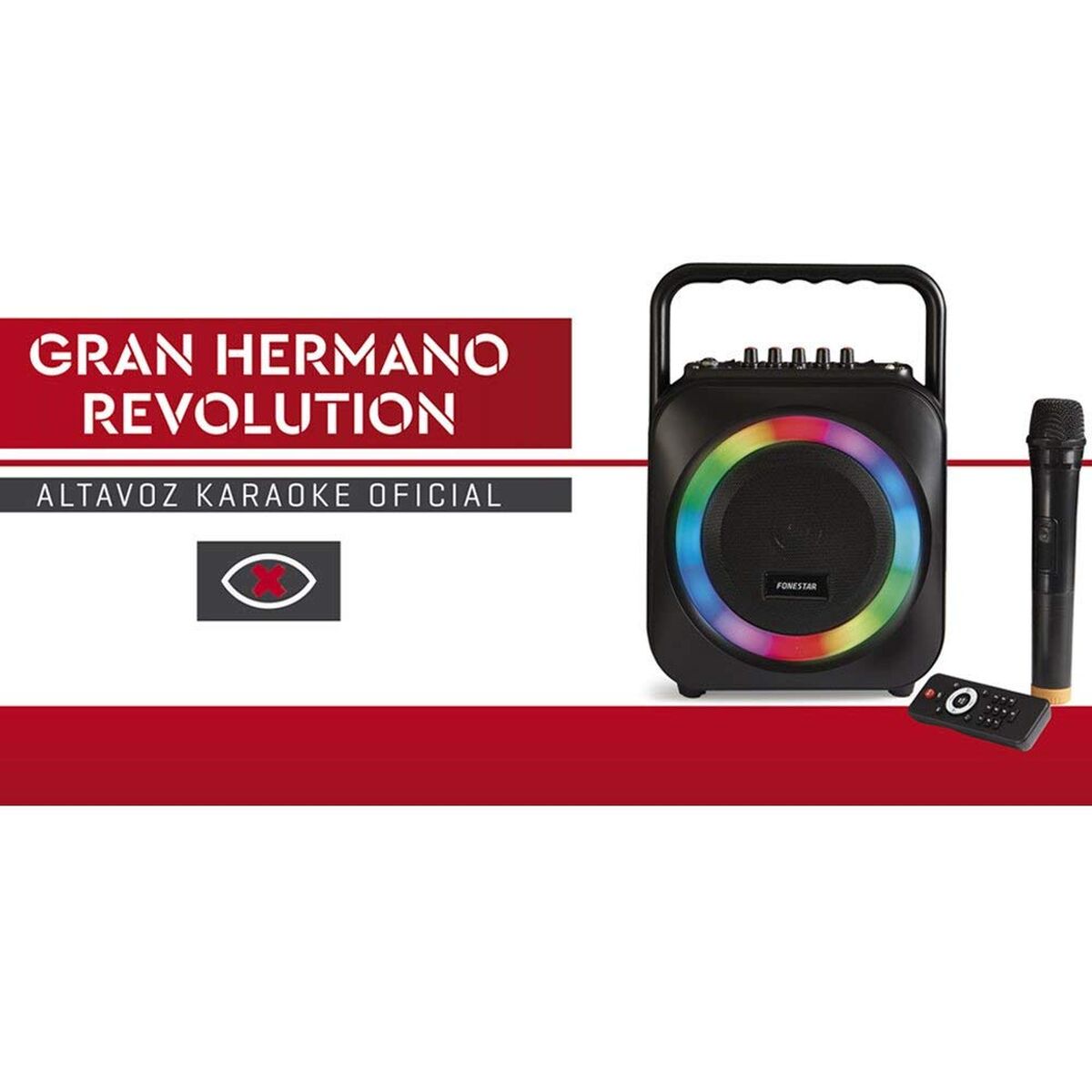 Picture of PC Speakers FONESTAR BOX-35LED Black Amber