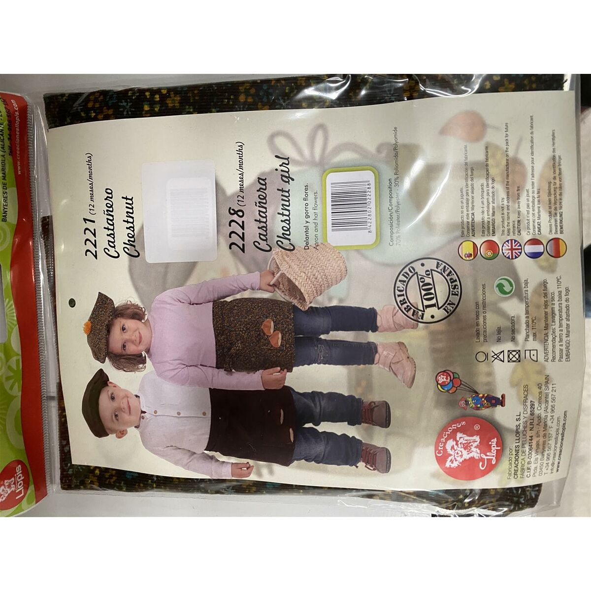 Costume for Babies Castaera 0-12 Months