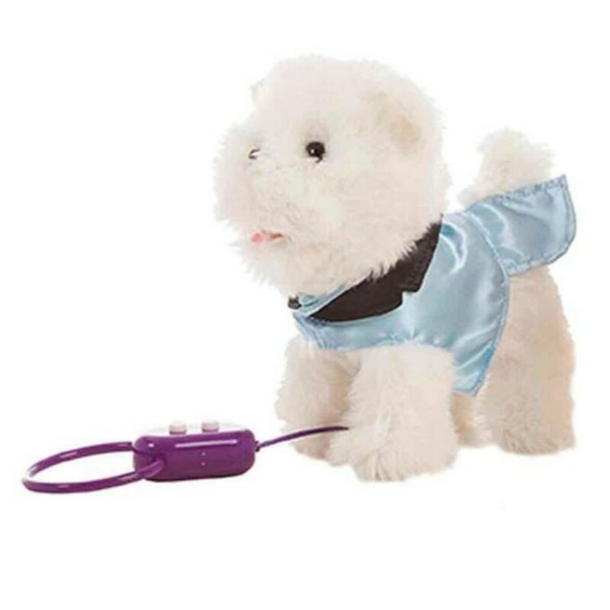 Μαλακό Παιχνίδι με Kίνηση Dog Λευκό 22 cm (22 cm)
