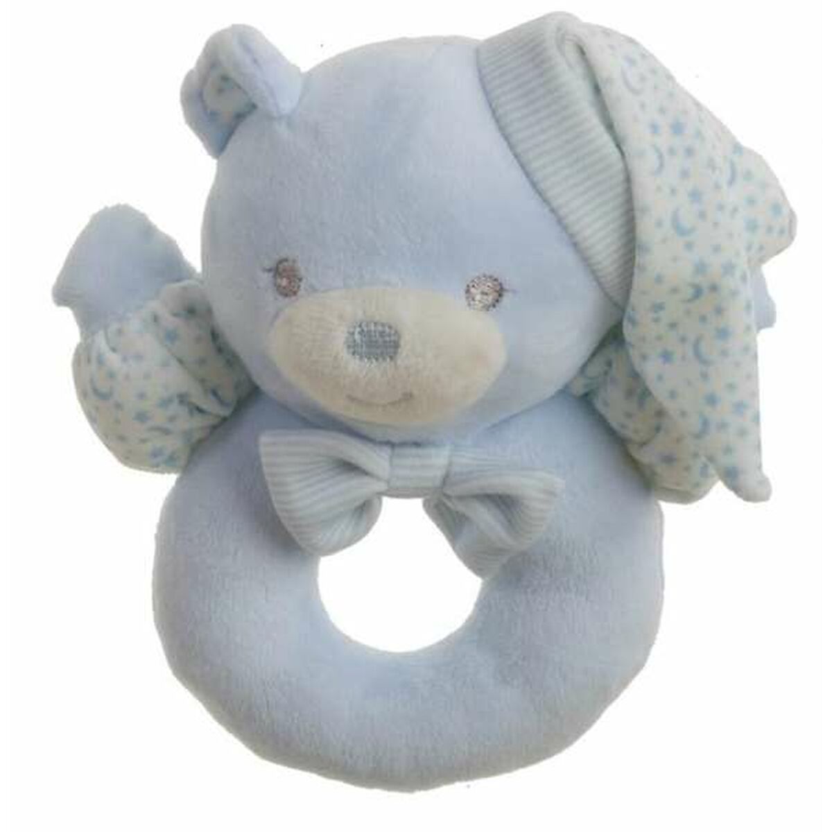 Rattles and plush hoops