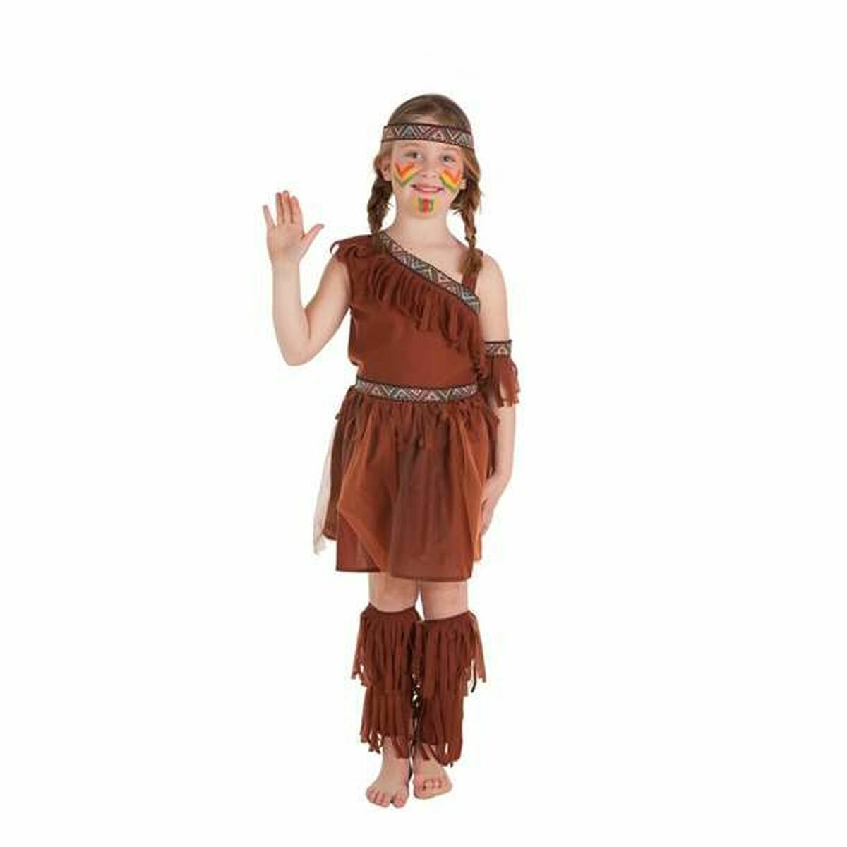 Costume for Children American Indian (4 Pieces) Costume for Children American Indian (4 Pieces)