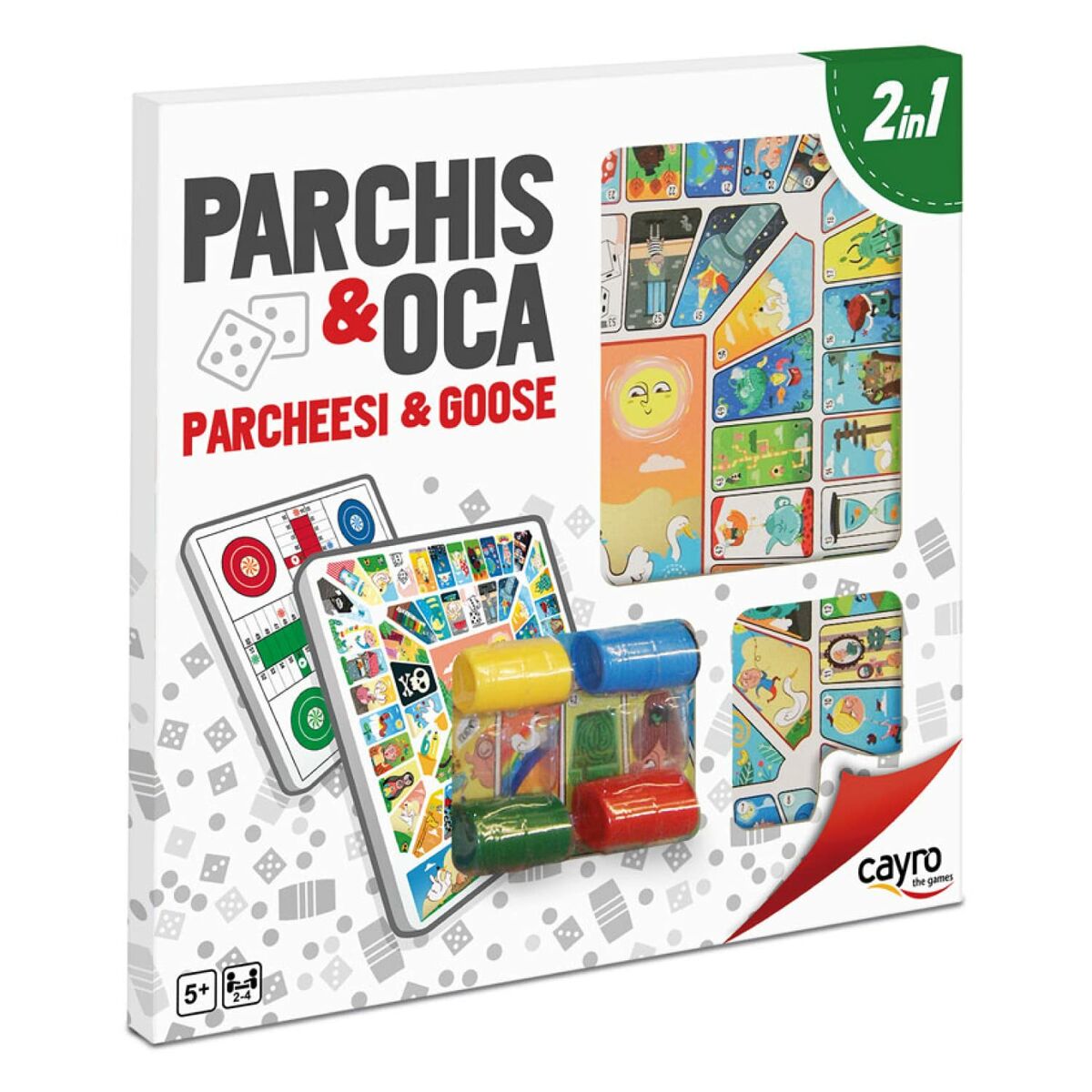 Parchs and Oca Board Cayro Multicolour 250 g