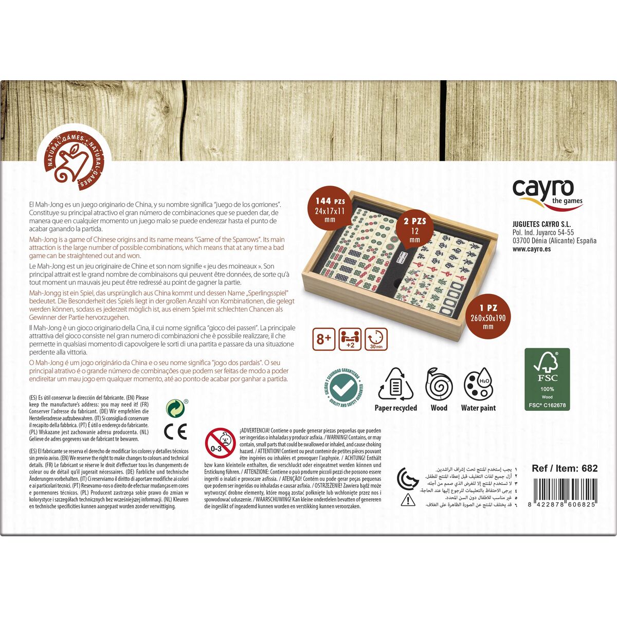 Bordspel Cayro Mah Jong