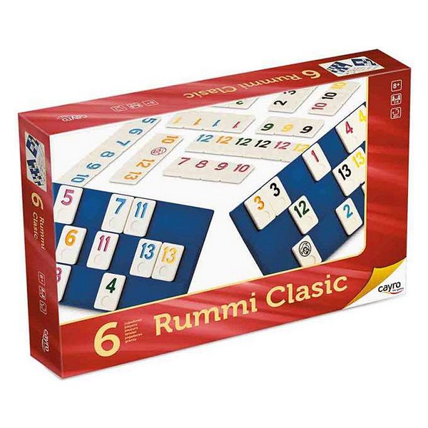 Board game Rummi Classic Cayro (ES-PT-EN-FR-IT-DE) (ES-PT-EN-FR-IT-GR) (35 x 26 x 6 cm)