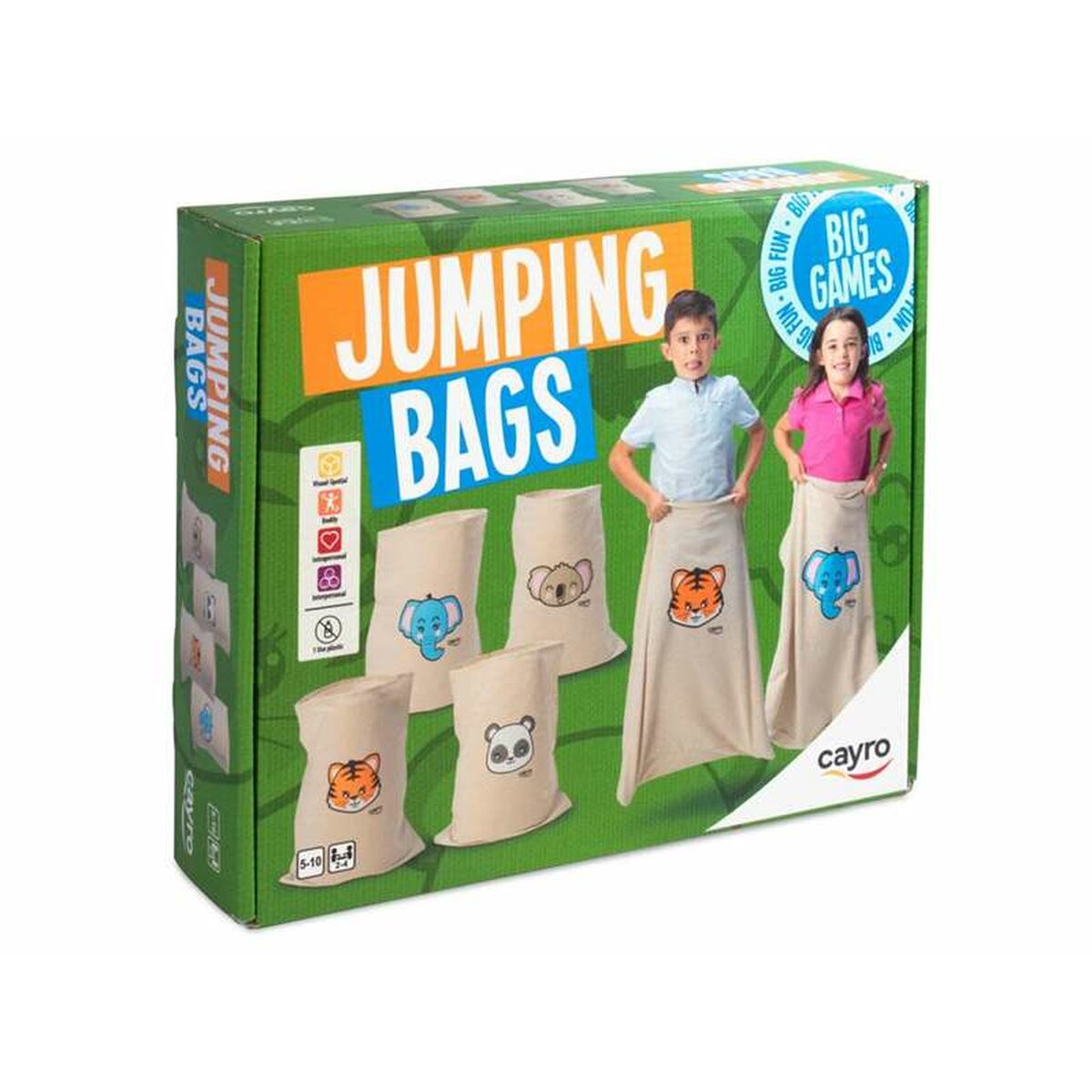 Sac Cayro Jumping bags 70 x 55 cm 4 Pièces
