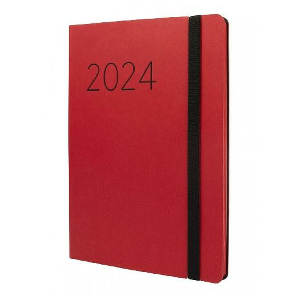 Agenda Finocam Flexi 2024 Rouge A5 14,8 x 21 cm