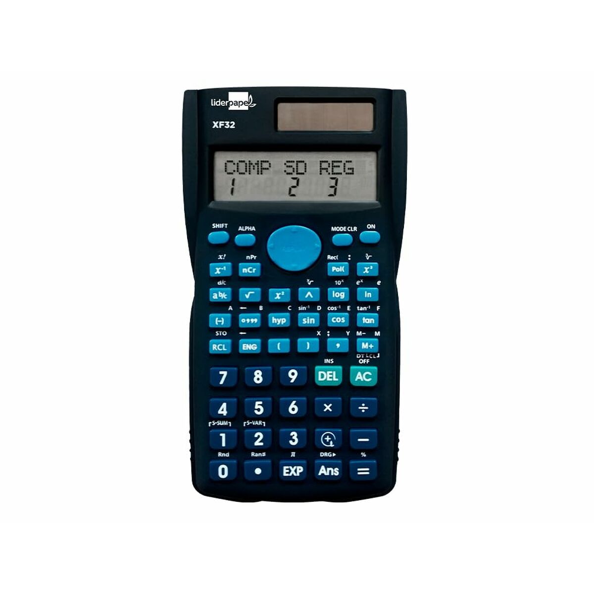 Calculatrice scientifique Liderpapel XF32 Bleu