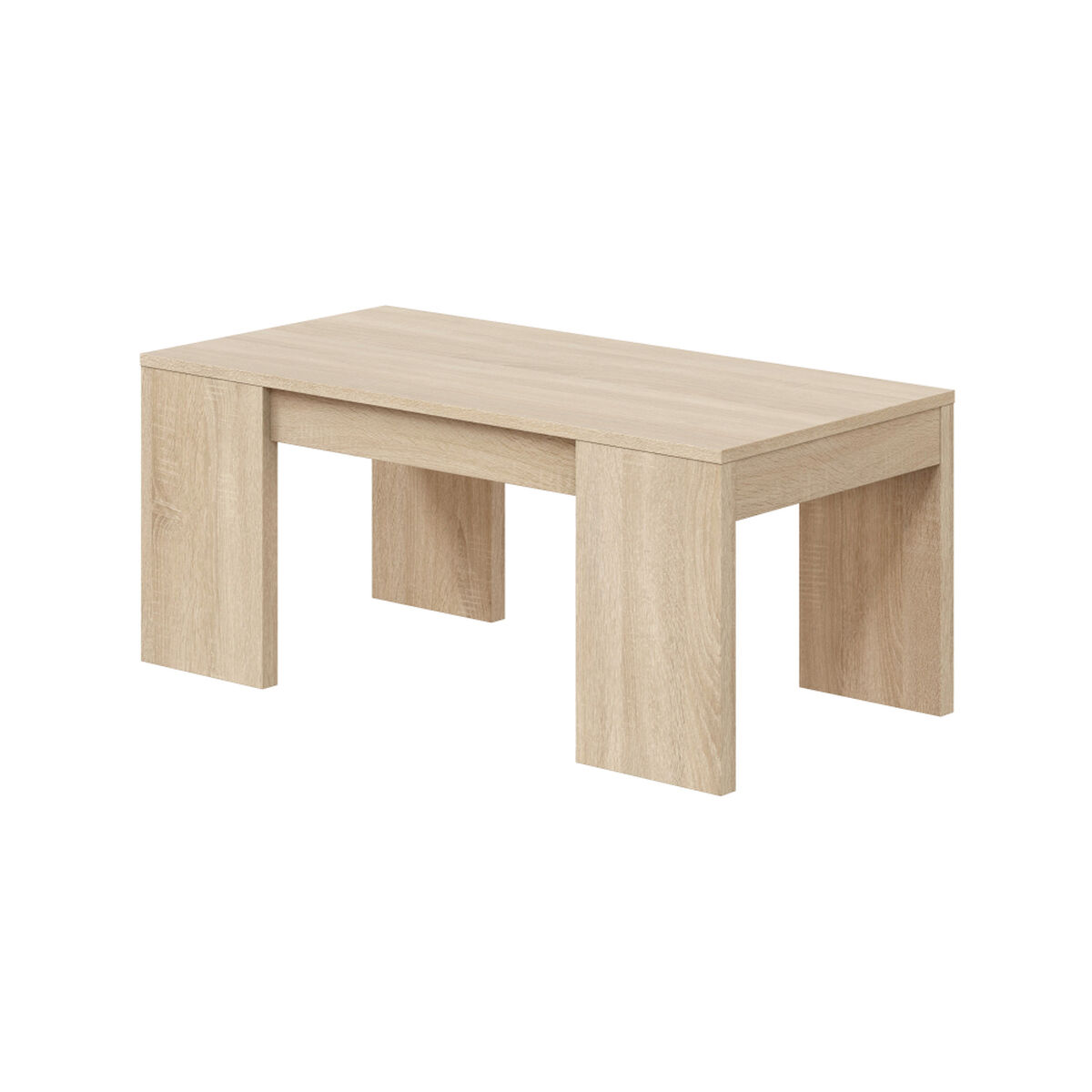 Mesa de Centro Forés Roble 100 x 50 x 43 cm