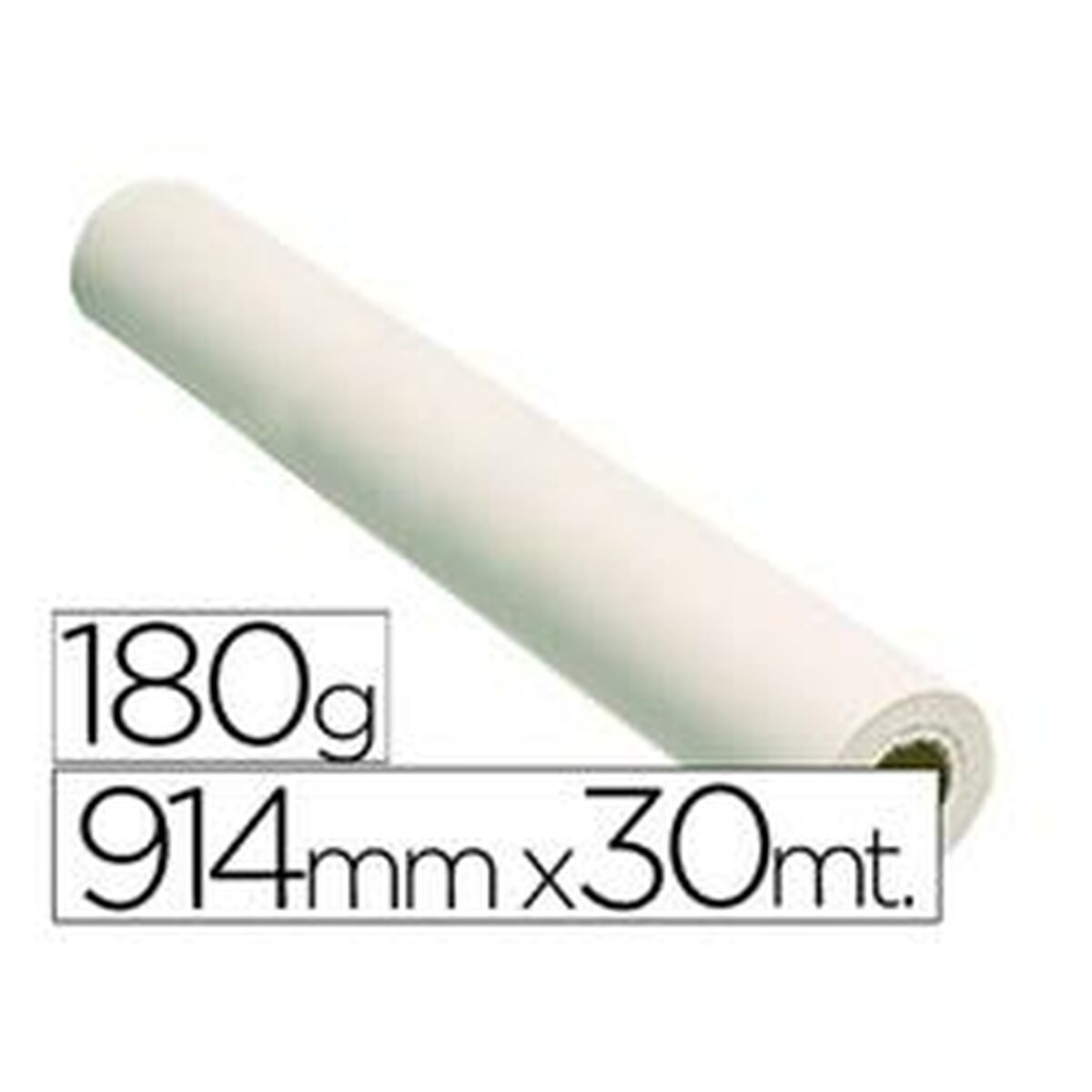 Rouleau de papier pour traceur Fabrisa 16107 914 mm x 30 m