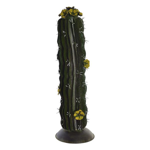 Estatuas de jardín DKD Home Decor Cactus Metal (21 x 21 x 72 cm)
