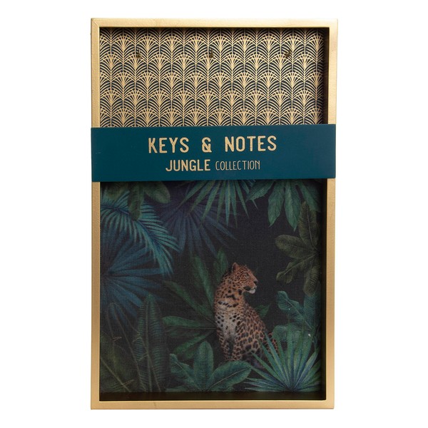 Armoire à clés DKD Home Decor Jungle (25 x 4 x 40 cm)