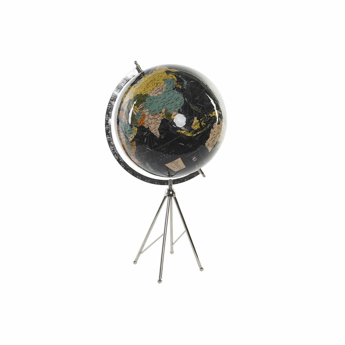 Globe terrestre DKD Home Decor Métal Papier Plastique (31 x 33 x 60 cm)
