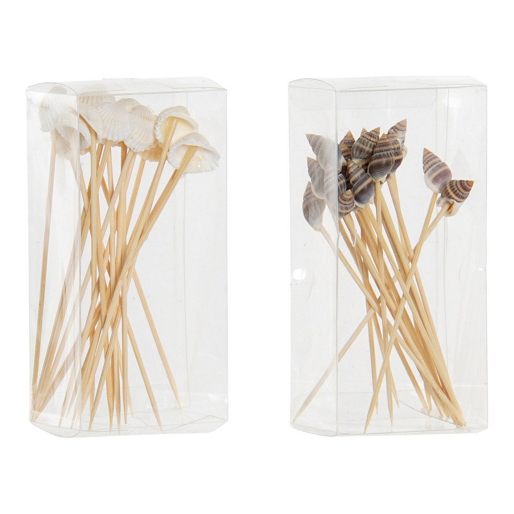 Wooden chopsticks DKD Home Decor (7 x 3 x 12 cm) (20 pcs)