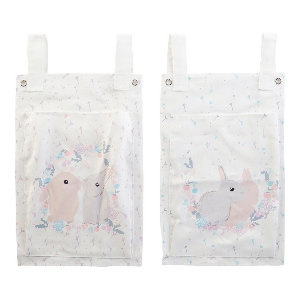 Carry bag DKD Home Decor Baby (2 pcs) (30 x 1 x 51 cm)