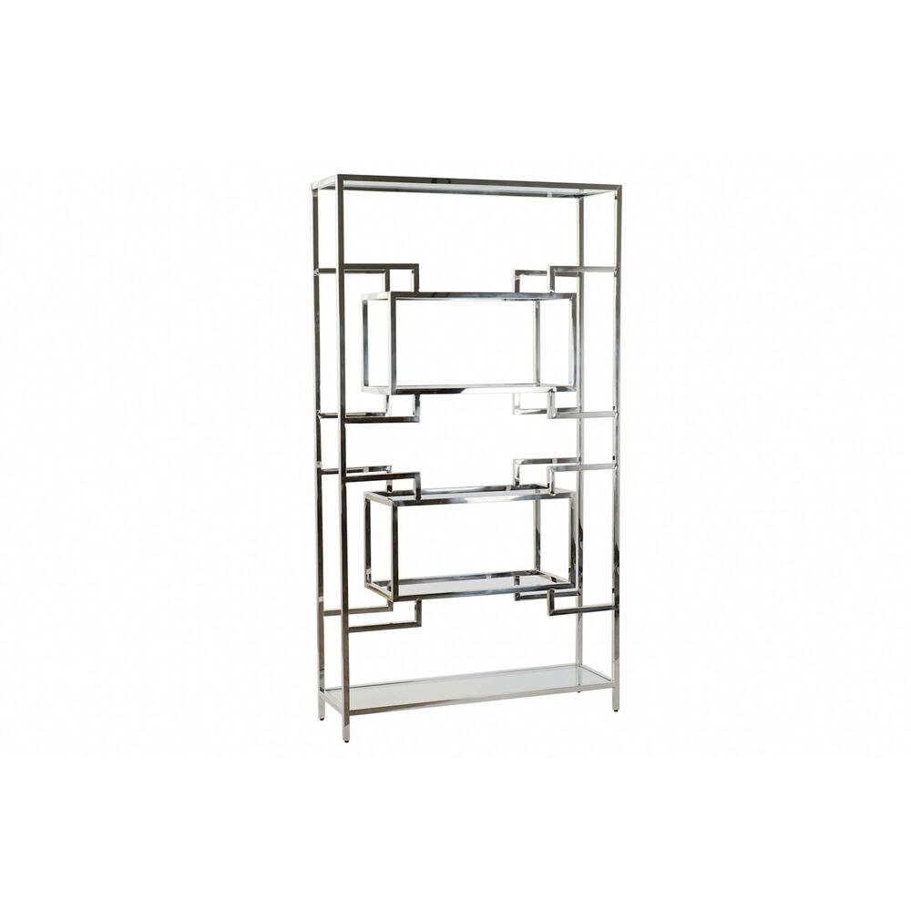 Shelves DKD Home Decor Crystal Steel (100 x 29 x 180.5 cm)