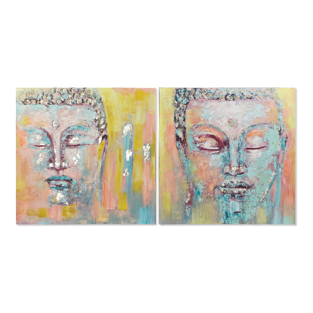 Painting DKD Home Decor Buda (100 x 3.5 x 100 cm)
