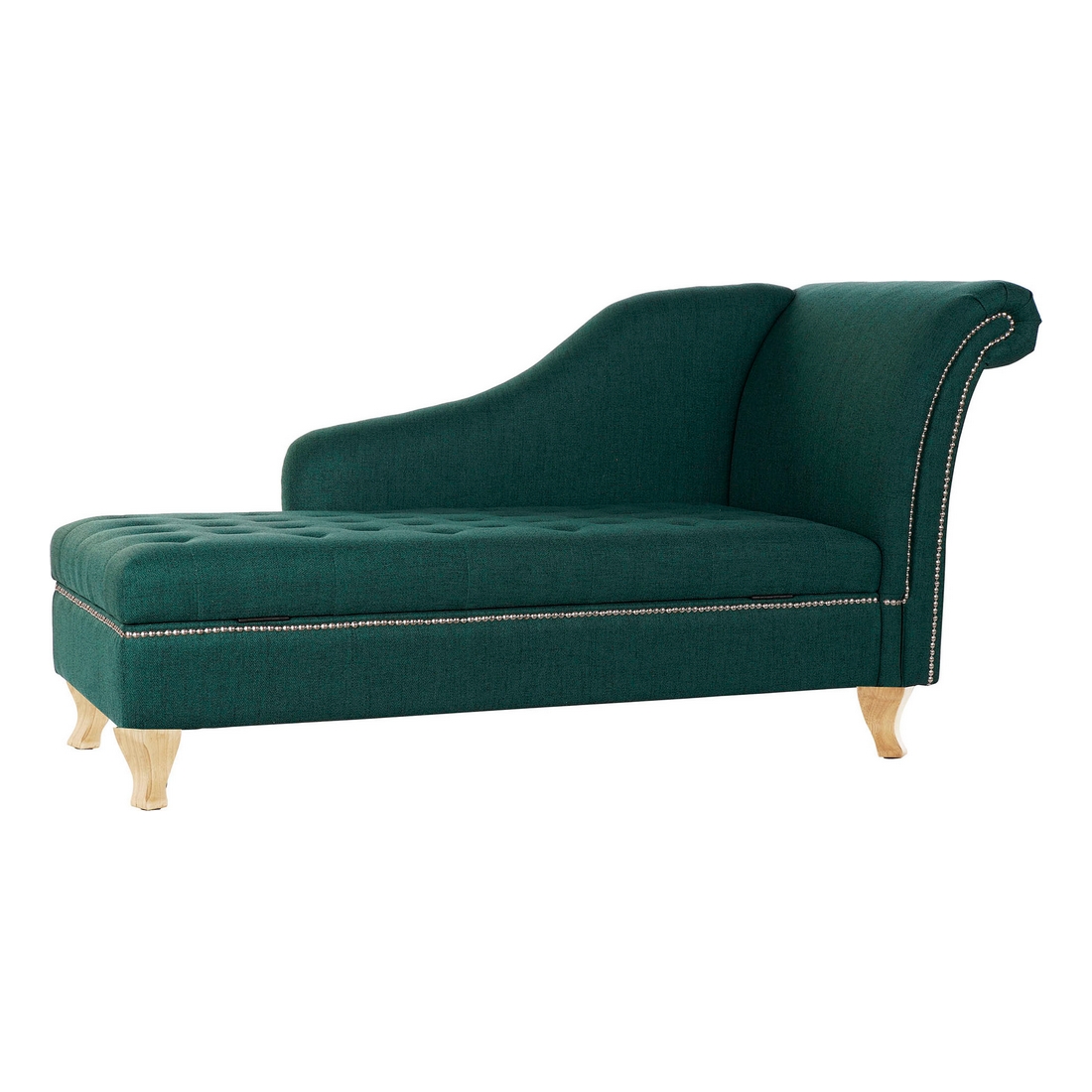 Canapé chaise longue DKD Home Decor Polyester (160 x 71 x 83 cm)