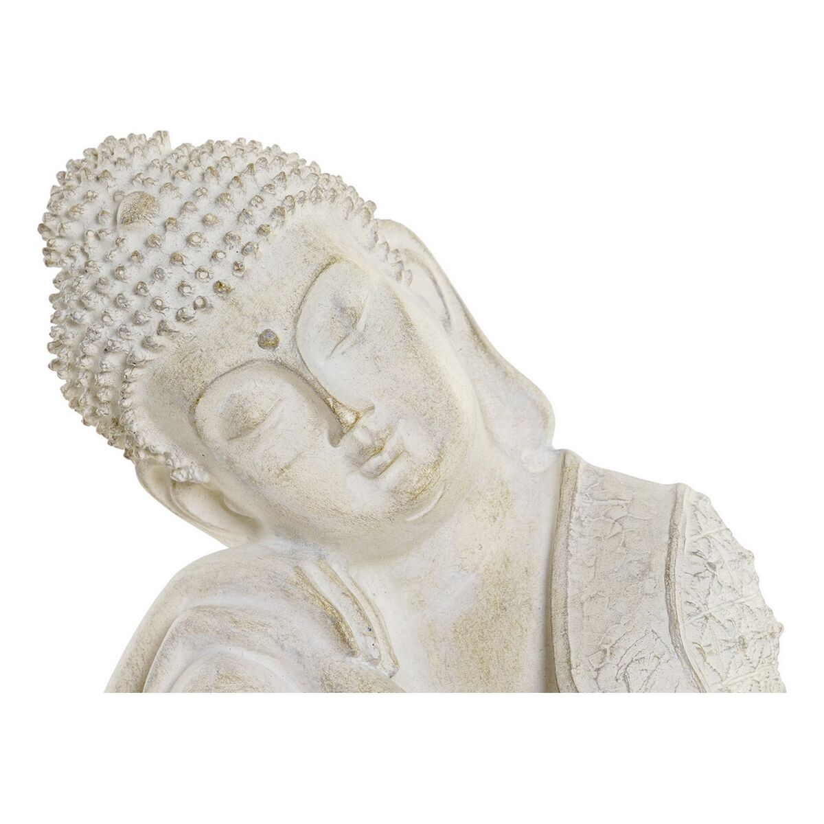 Image secondaire de Figurine Décorative DKD Home Decor Gris Buda Résine (17 x 17 x 26 cm)