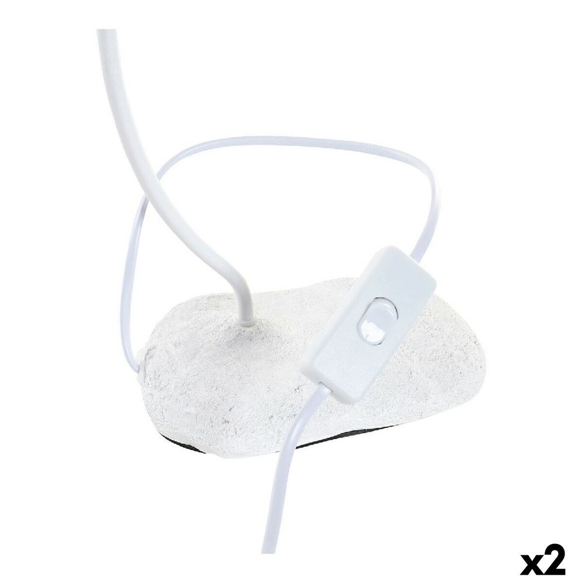 Desk lamp DKD Home Decor Polyester Resin 25W 220 V Monkey (2 pcs) (19 x 17 x 53 cm)