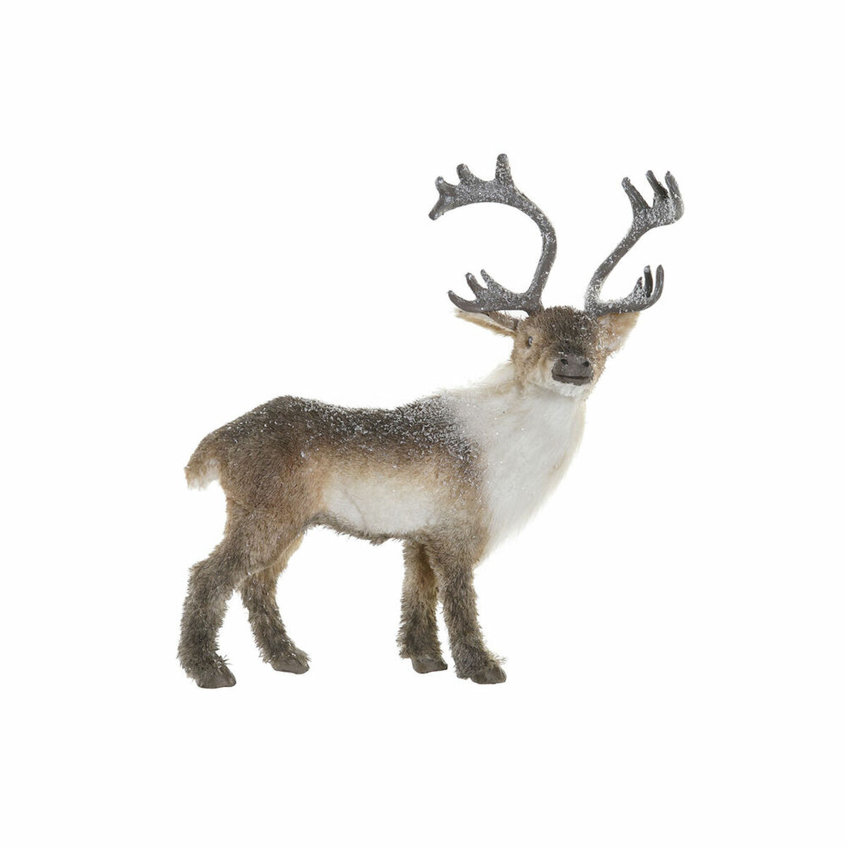 Figurine Décorative DKD Home Decor Polyester Mousse Cerf (31 x 14 x 36 cm)