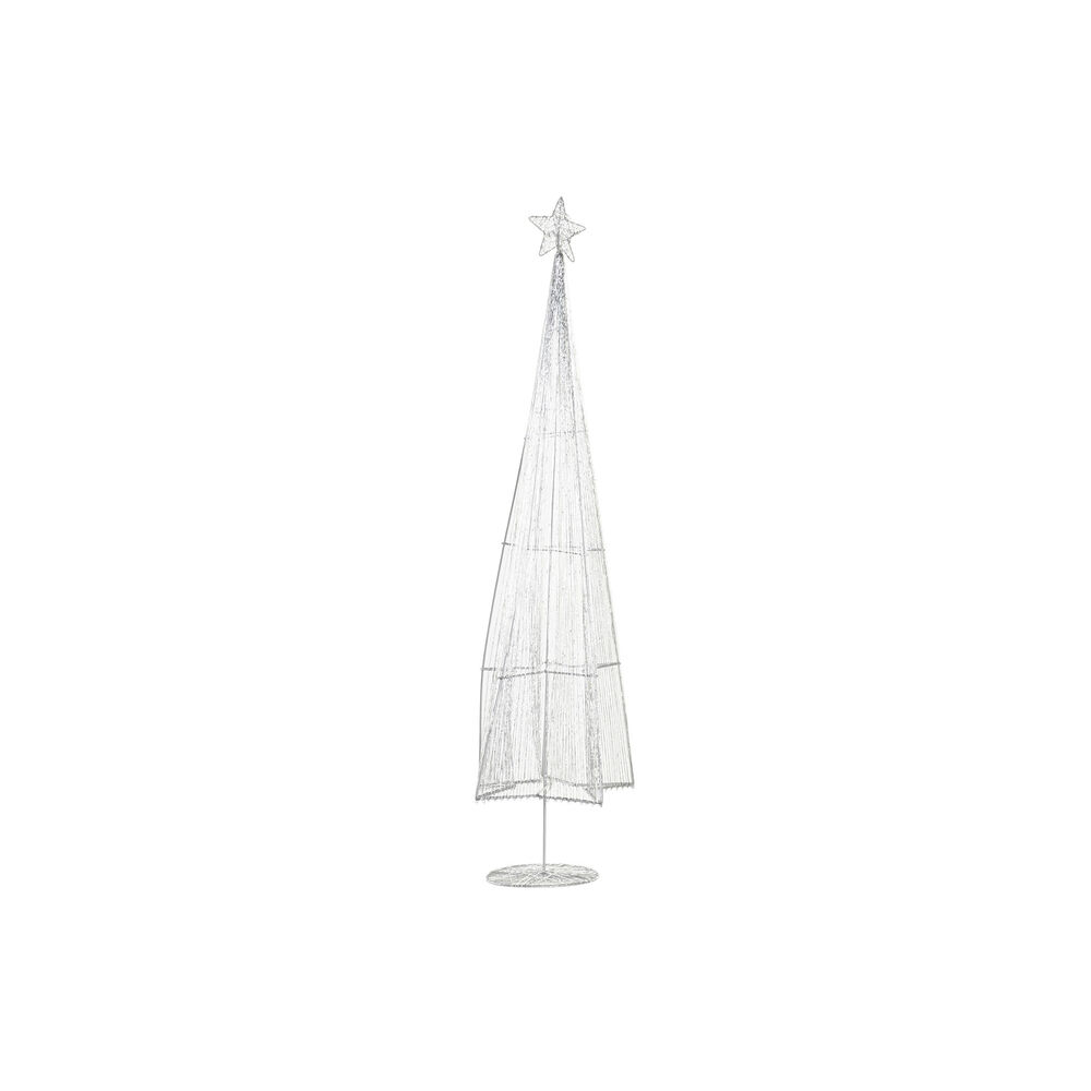 Arbre de Noël avec Étoile DKD Home Decor Métal LED (2 pcs) (23 x 20 x 80 cm)