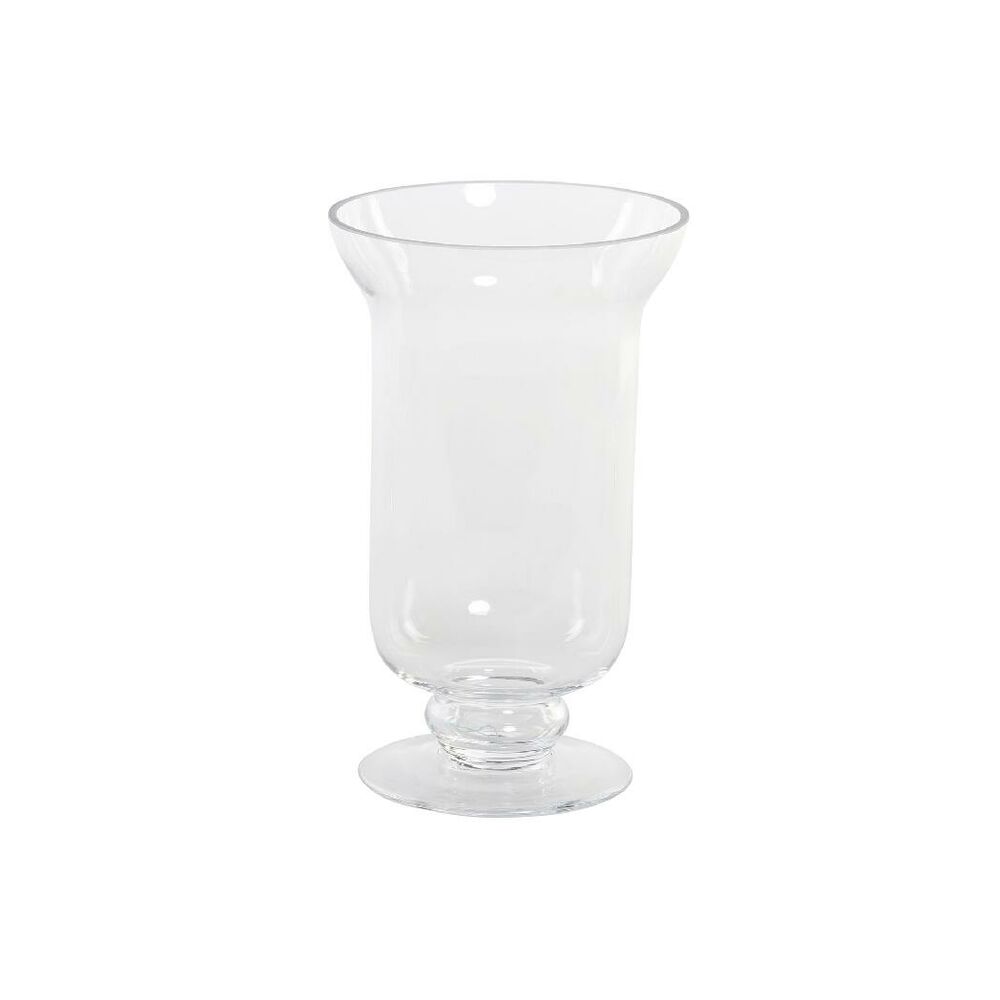 Vase DKD Home Decor Transparent Crystal (Ø 13 cm) (13 x 13 x 20.5 cm)