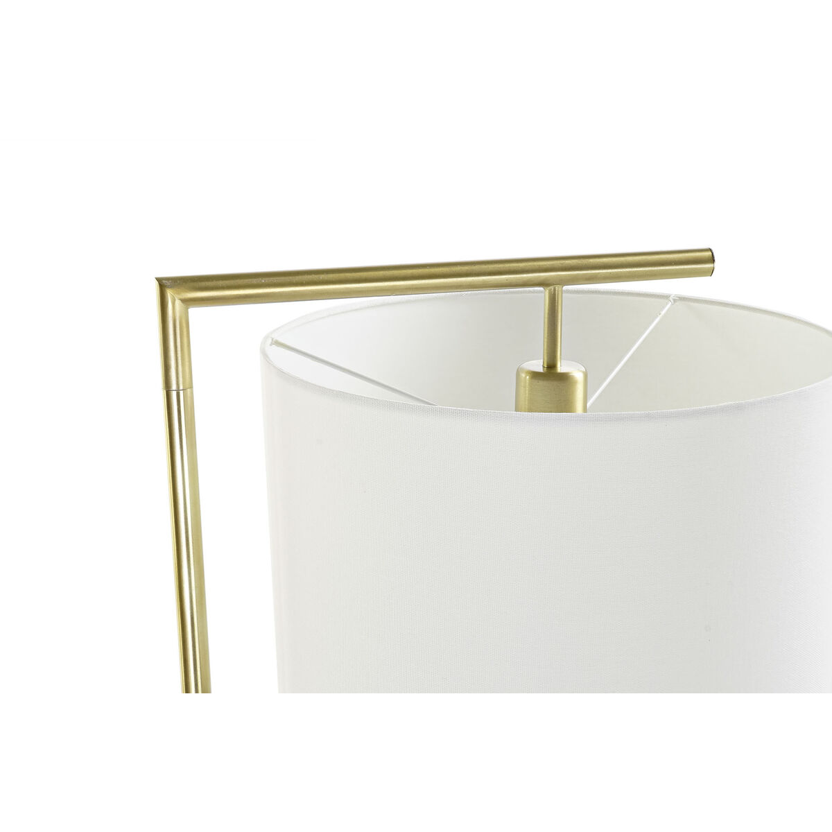 Image secondaire de Lampadaire DKD Home Decor 35 x 44 x 159 cm Doré Métal Blanc 220 V 50 W