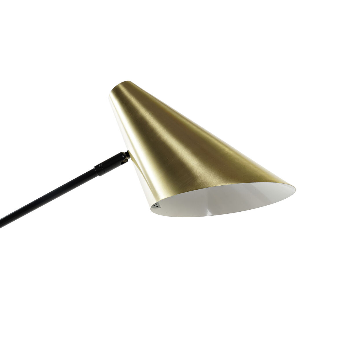 Desk lamp DKD Home Decor Black Golden 220 V 50 W (18 x 50 x 51 cm)