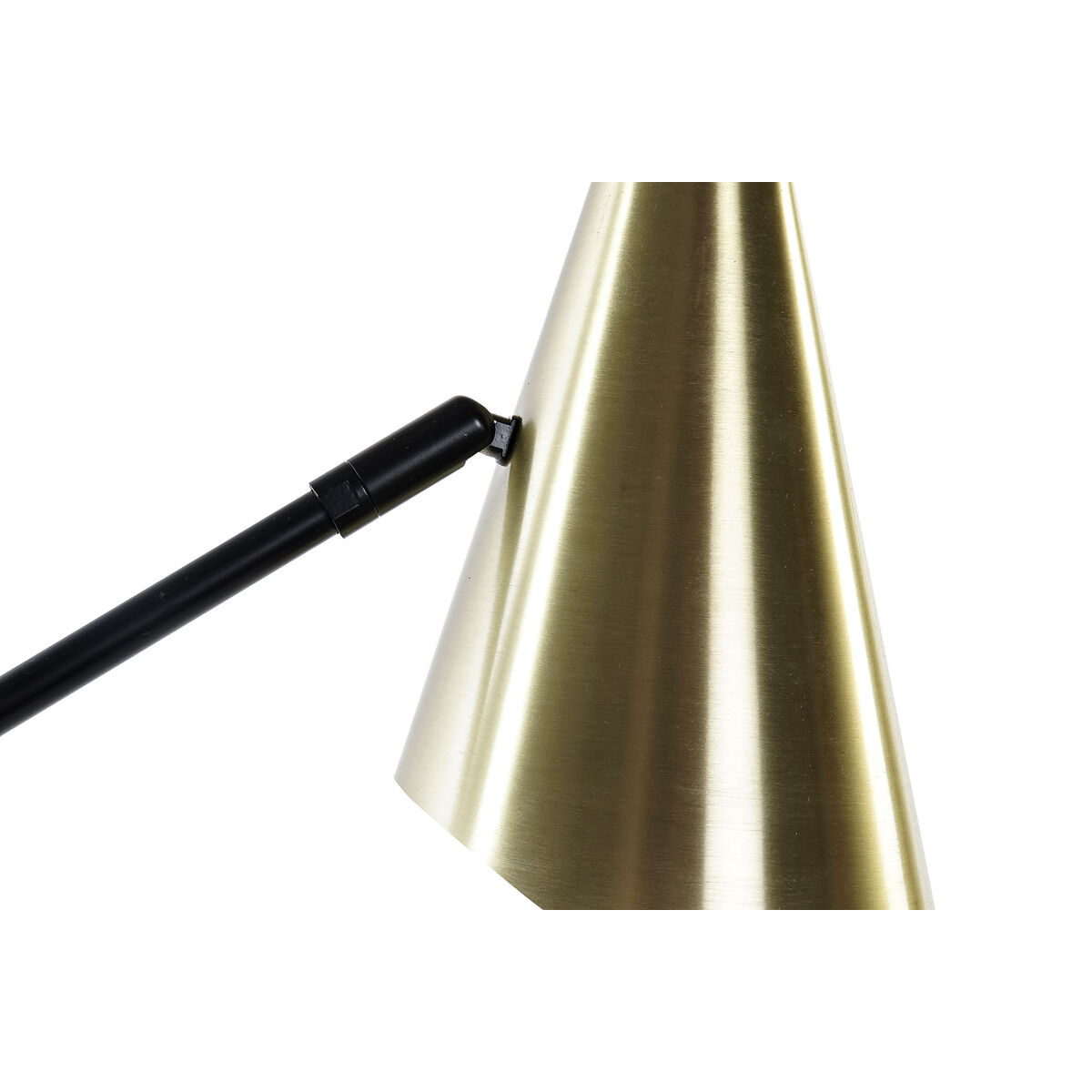 Desk lamp DKD Home Decor Black Golden 220 V 50 W (18 x 50 x 51 cm)