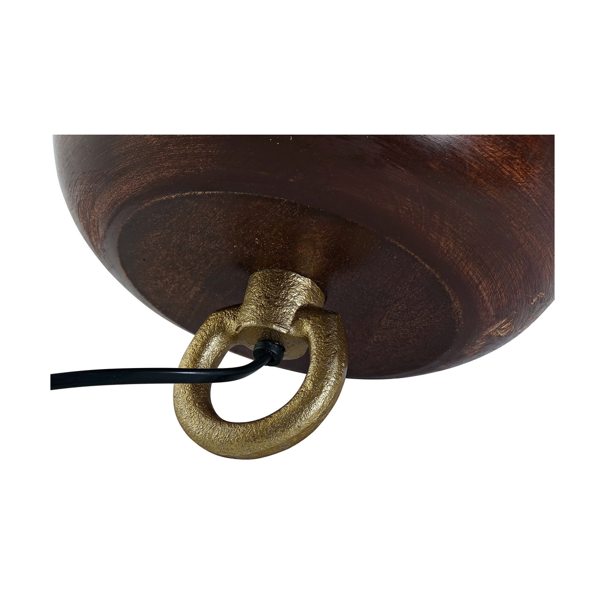 Lampada Da Tavolo Dkd Home Decor Dorato Metallo Marrone 220 V 50 W (21 X 21 X 21 Cm)