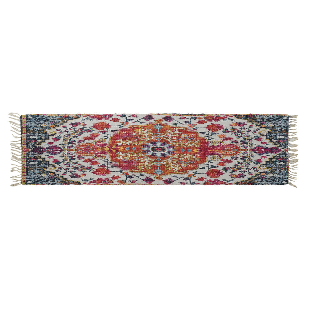 Carpet DKD Home Decor Cotton Multicolour Chenille (60 x 240 x 1 cm)