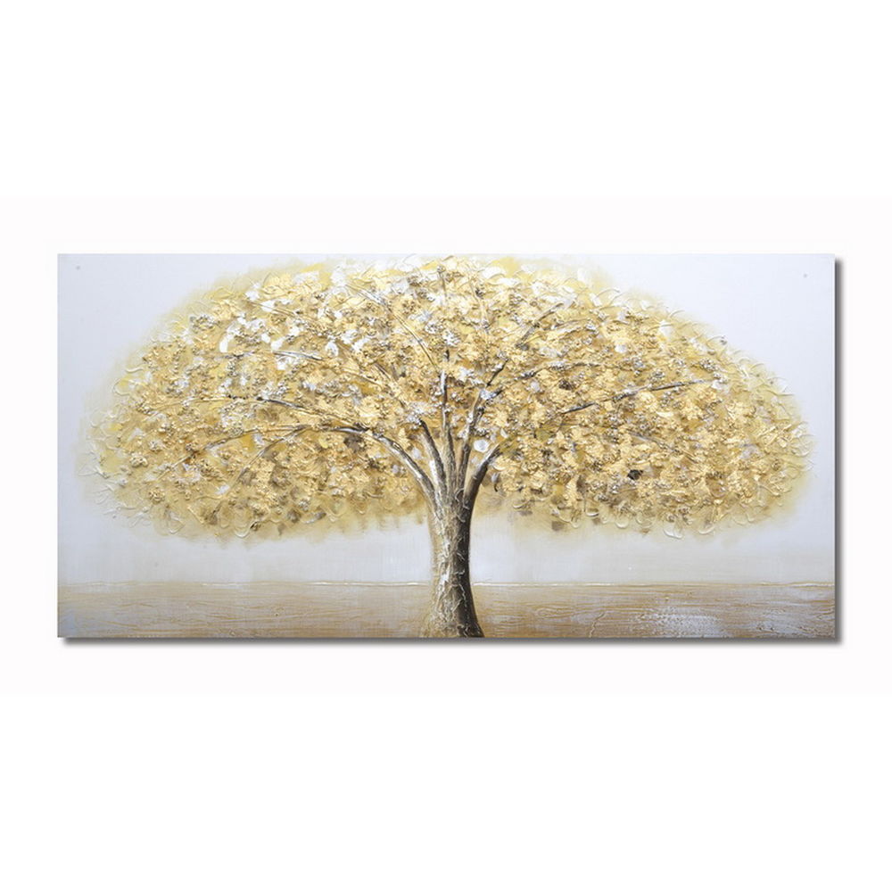 Painting DKD Home Decor Tree (120 x 3 x 60 cm) (2 pcs)