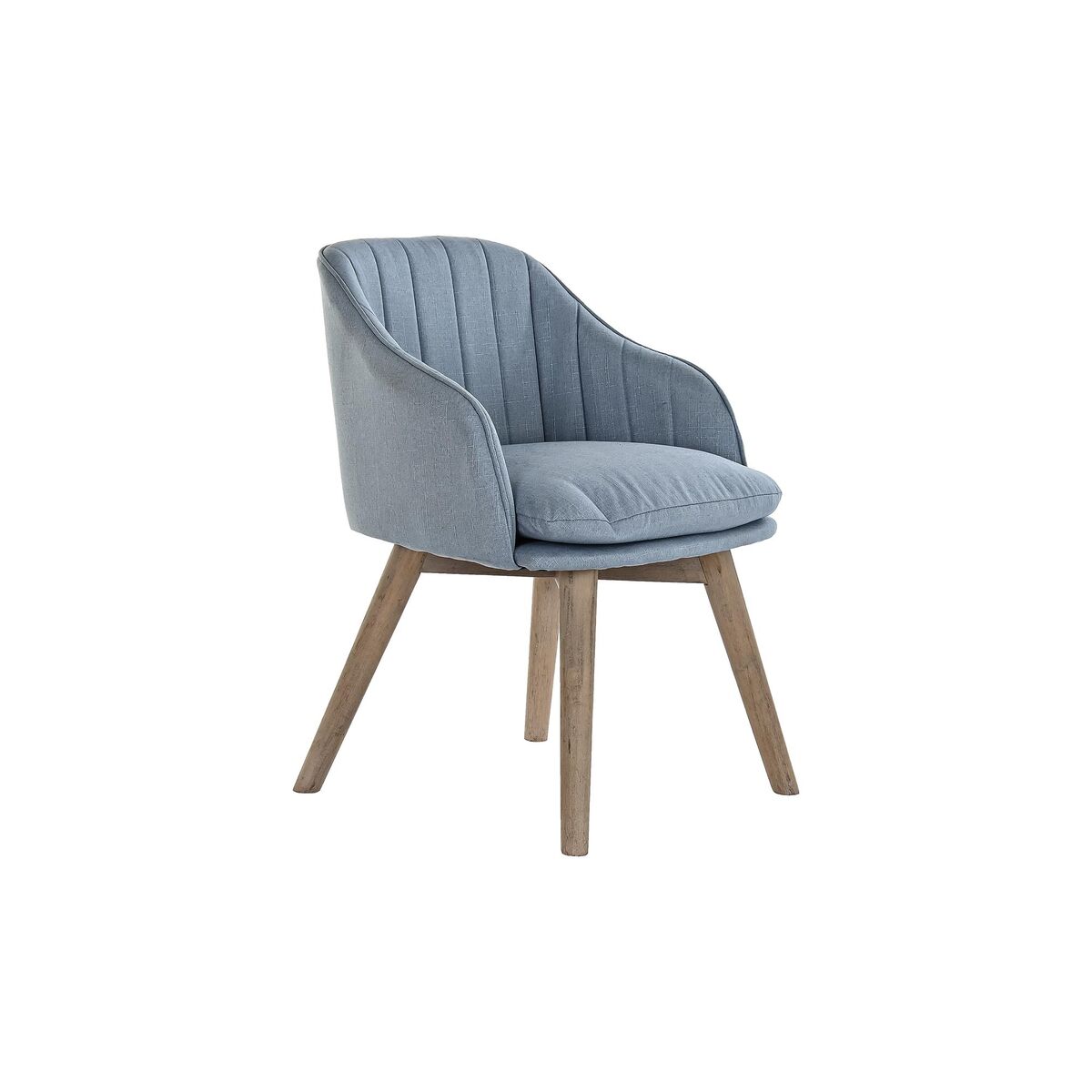 Chair DKD Home Decor 56 x 47 x 72,5 cm Blue Navy Blue