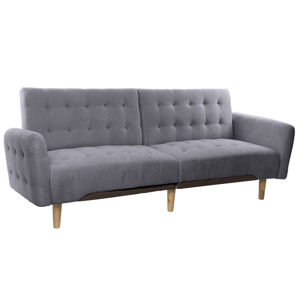 Sofabed DKD Home Decor Grey (200 x 85 x 85 cm)