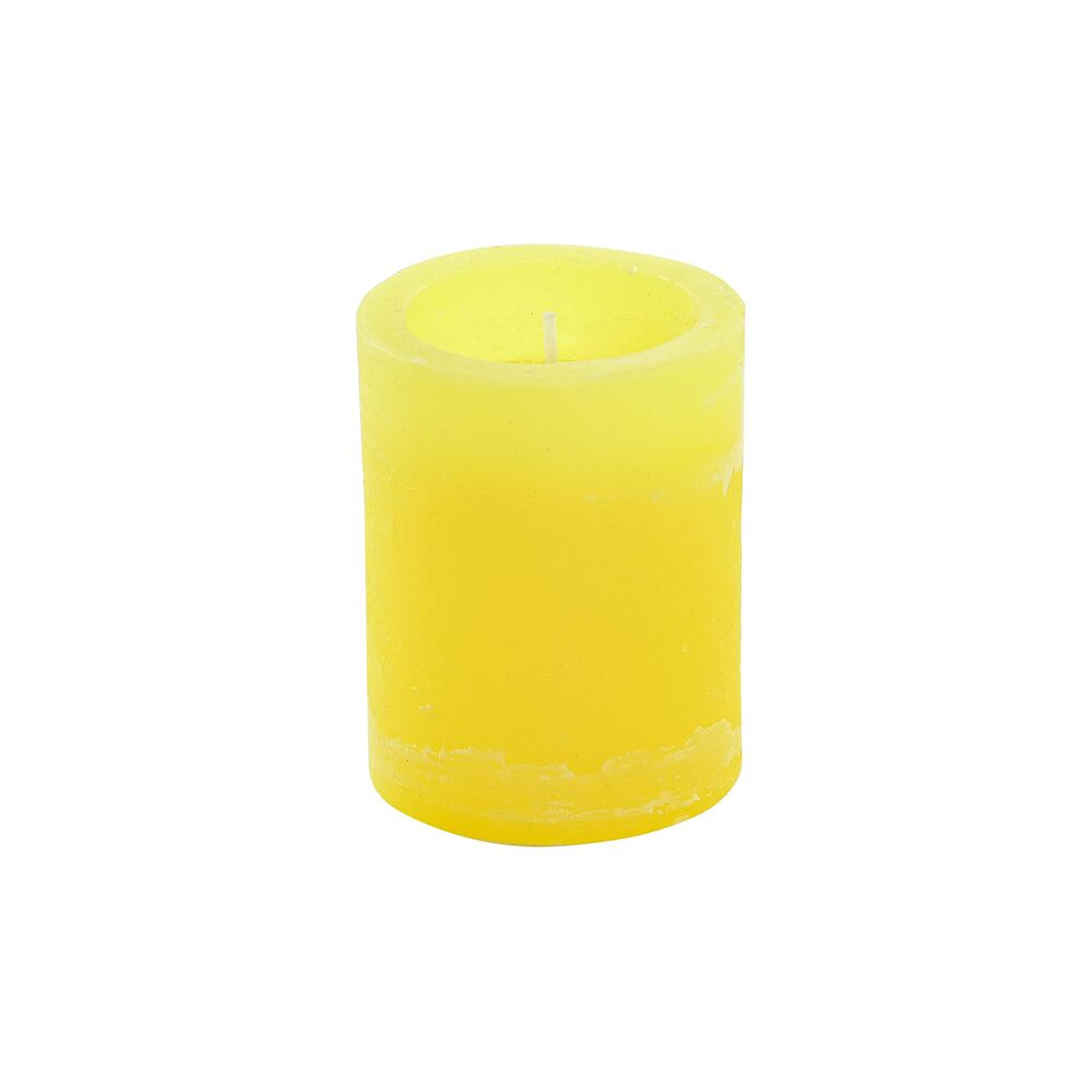 Vela DKD Home Decor Citronela Amarillo Cera (7 cm)