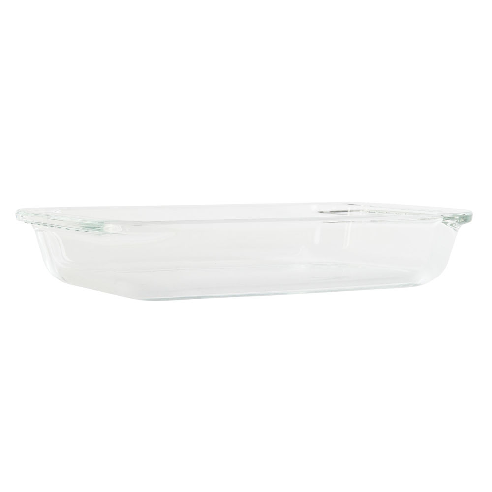 Baking tray DKD Home Decor Transparent Borosilicate Glass (25.8 x 15 x 4.5 cm)