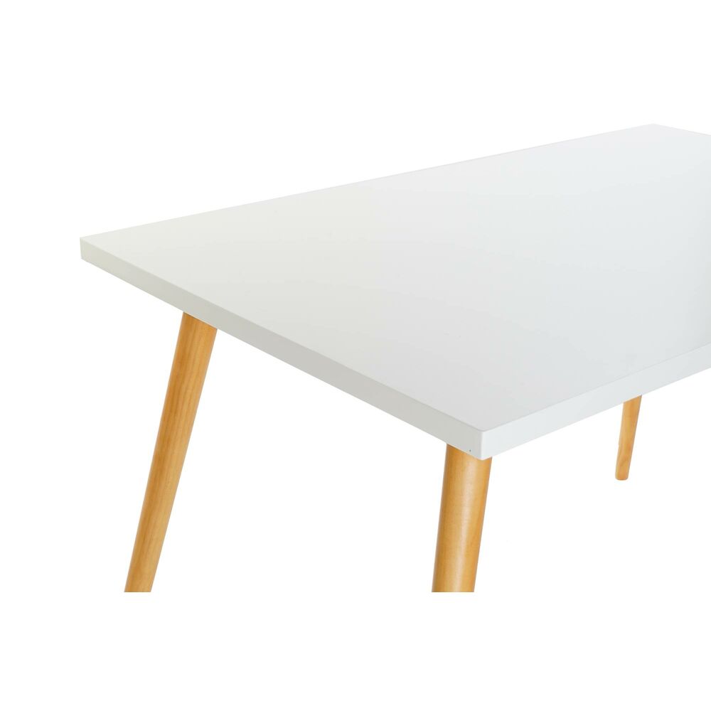 Middagsbord DKD Home Decor Brun MDF Hvit (120 x 70 x 75 cm)