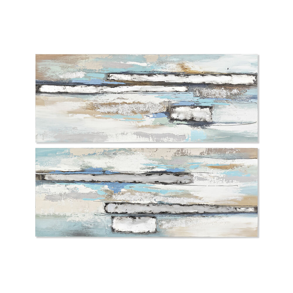 Painting DKD Home Decor Abstract Modern (150 x 3 x 60 cm) (2 Units)