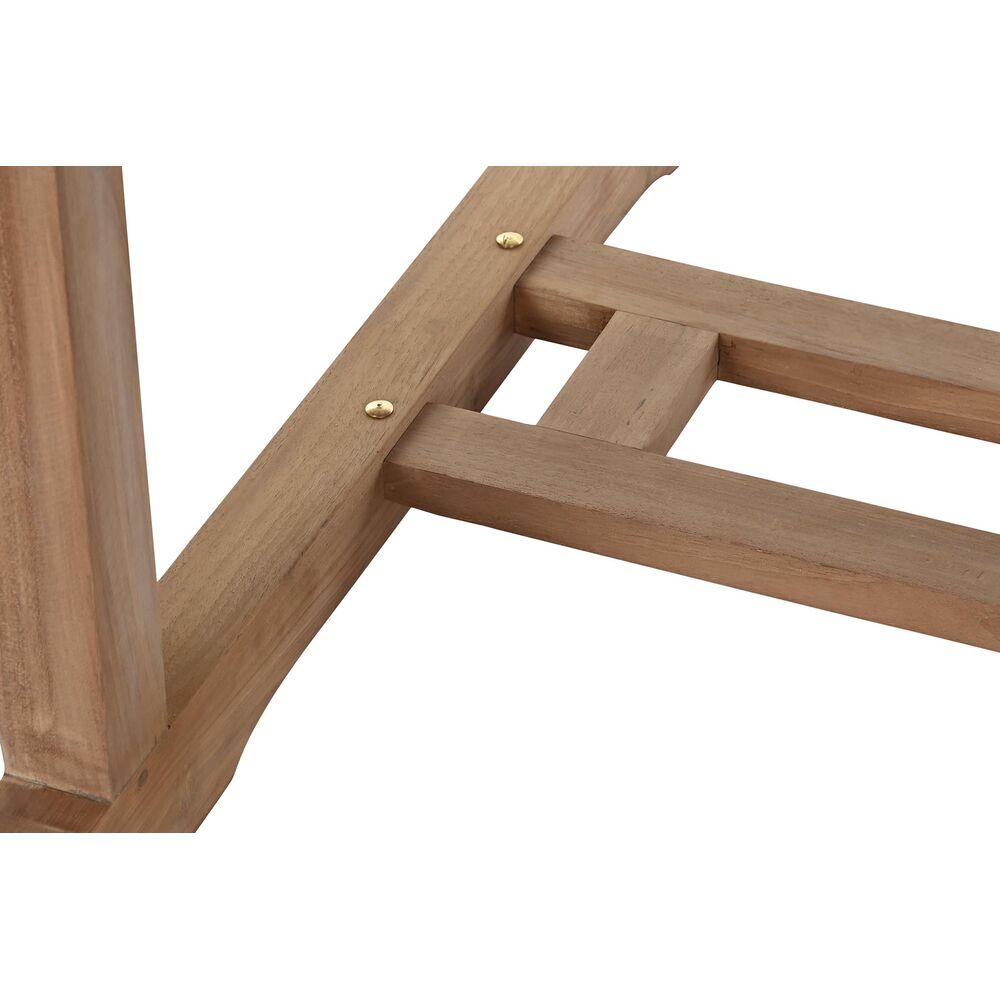 Spisebordsæt med stole DKD Home Decor Teak (180 x 120 x 75 cm) (9 pcs)  