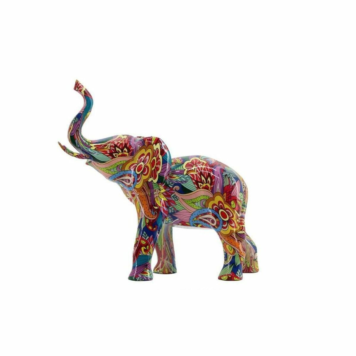 Figurine Décorative DKD Home Decor Eléphant Résine Moderne (26,5 x 10 x 22 cm)