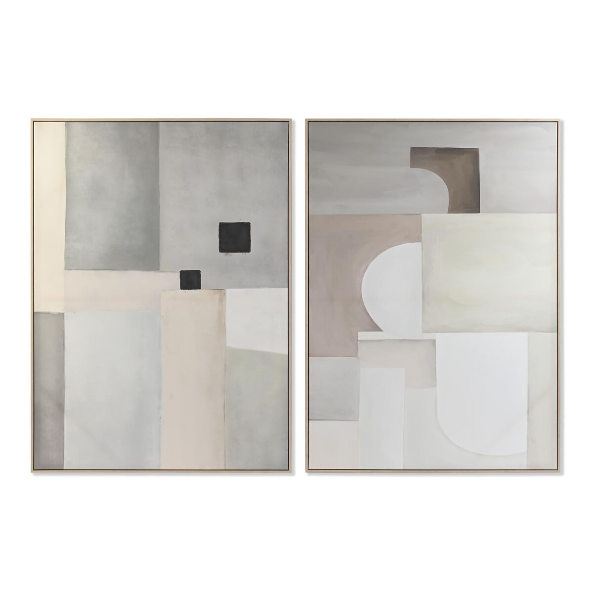 Schilderij DKD Home Decor Abstract (100 x 4 x 140 cm) (2 Stuks)