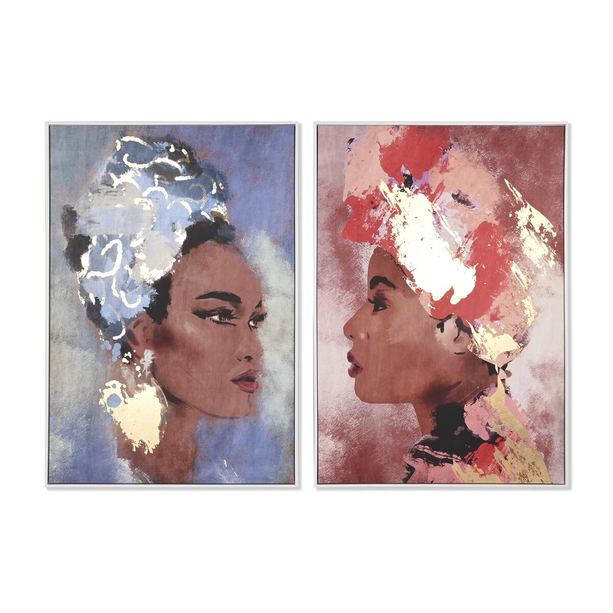 Καμβάς DKD Home Decor πολυστερίνη Καμβάς 83 x 4,5 x 122,5 cm